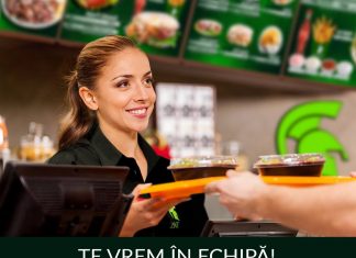 CASIER, PREPARATOR, TĂIETOR CARNE ROTISATĂ, BUCĂTAR, AJUTOR BUCĂTAR, BRUTAR/PIZZER Angajari Spartan Suceava