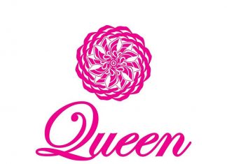 Logo Queen Concept Flowers