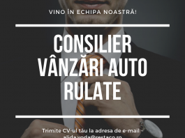 Consilier Vanzari Auto Mercedes Benz Restaco Suceava