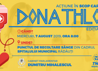 TNL Rădăuți și deputatul Dumitru Mihalescul organizează Donathlon Ediția a III-a Donathlon Editia a III-a
