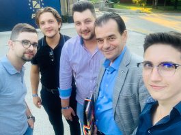 Selfie TNL Radauti cu Ludovic Orban
