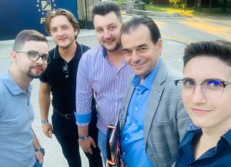 Selfie TNL Radauti cu Ludovic Orban