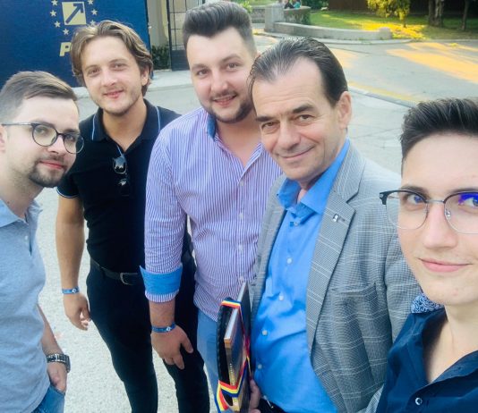 Selfie TNL Radauti cu Ludovic Orban
