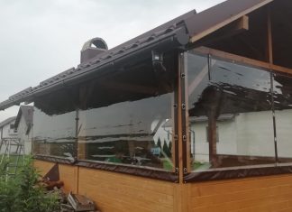 Rulouri transparente din folie pentru terase, balcoane, foişoare