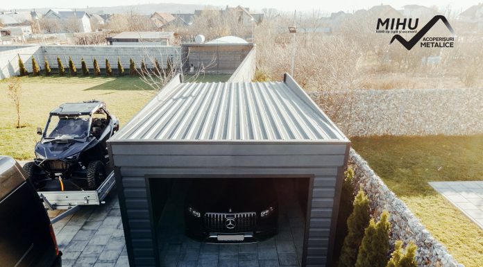 Garaje modulare pe structură metalică - soluţia ingenioasă pentru spaţii depozitare sau parcare auto