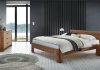 Pentru un somn confortabil, alege paturile din lemn masiv