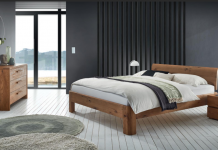 Pentru un somn confortabil, alege paturile din lemn masiv