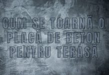 Cum se toarnă o placă de beton pentru terasă Cum se toarnă o placă de beton pentru terasă