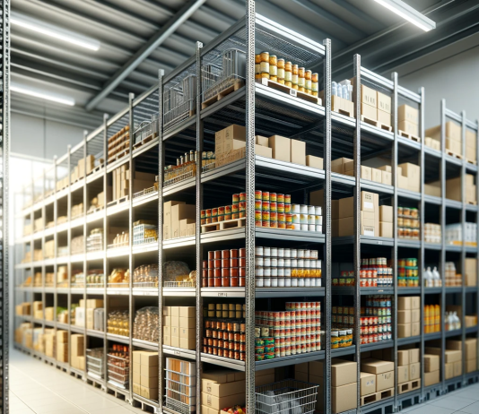 Top 5 beneficii ale utilizării rafturilor metalice în depozitarea alimentelor