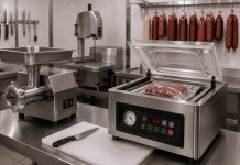 Aparatele de vidat și utilajele de prelucrare a cărnii: echipamente esențiale pentru o carmangerie de succes Aparatele de vidat și utilajele de prelucrare a cărnii: echipamente esențiale pentru o carmangerie de succes