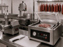 Aparatele de vidat și utilajele de prelucrare a cărnii: echipamente esențiale pentru o carmangerie de succes
