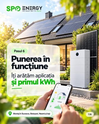 PASUL 6 - PUNEREA IN FUNCTIUNE